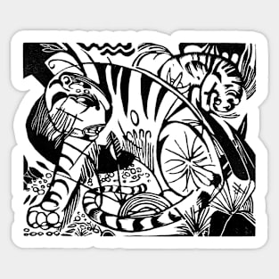 Tiger Sticker